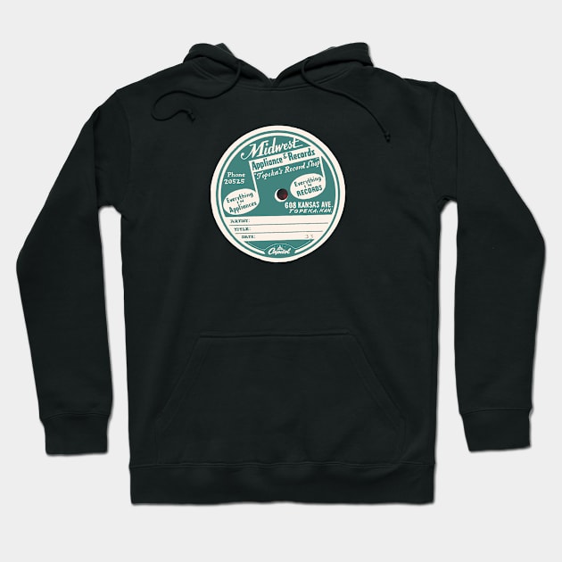 Midwest Appliance & Records 1952 Hoodie by TopCityMotherland